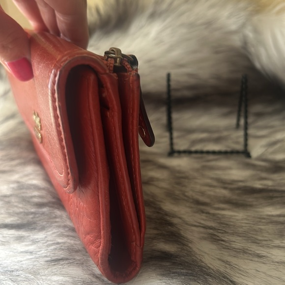 Coach burnt Orange Wallet, GUC - Picture 4 of 13